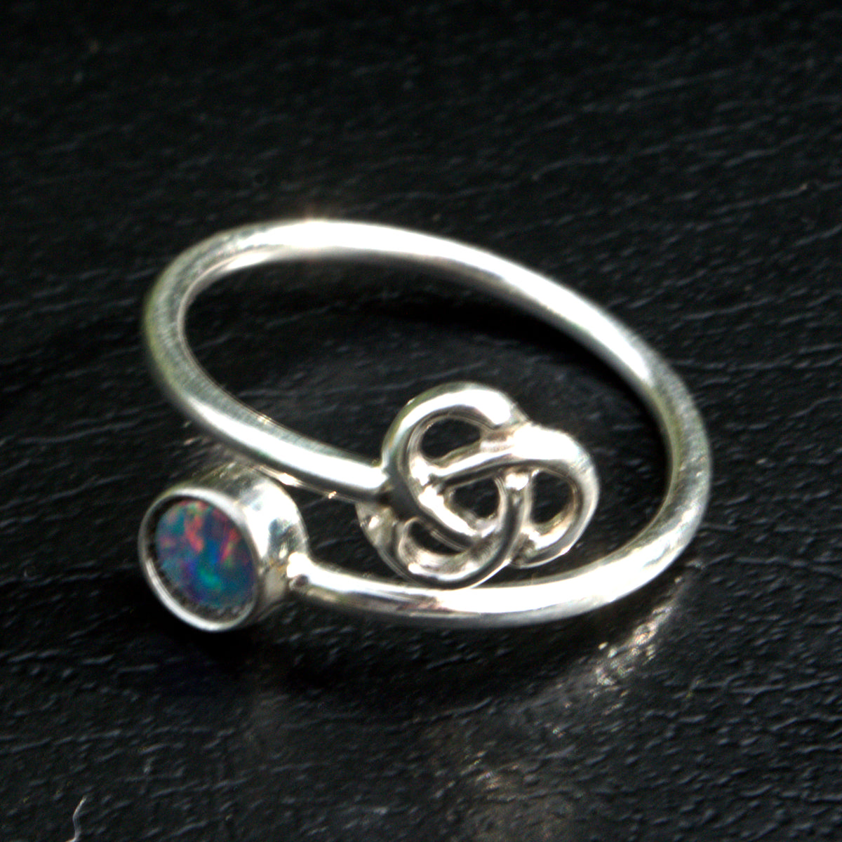 Opal on sale infinity ring