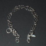 Celtic silver knot bracelet