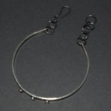 textured 925 Opal bracelet