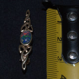 October birthday Celtic brooch