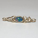 9ct Gold Opal brooch
