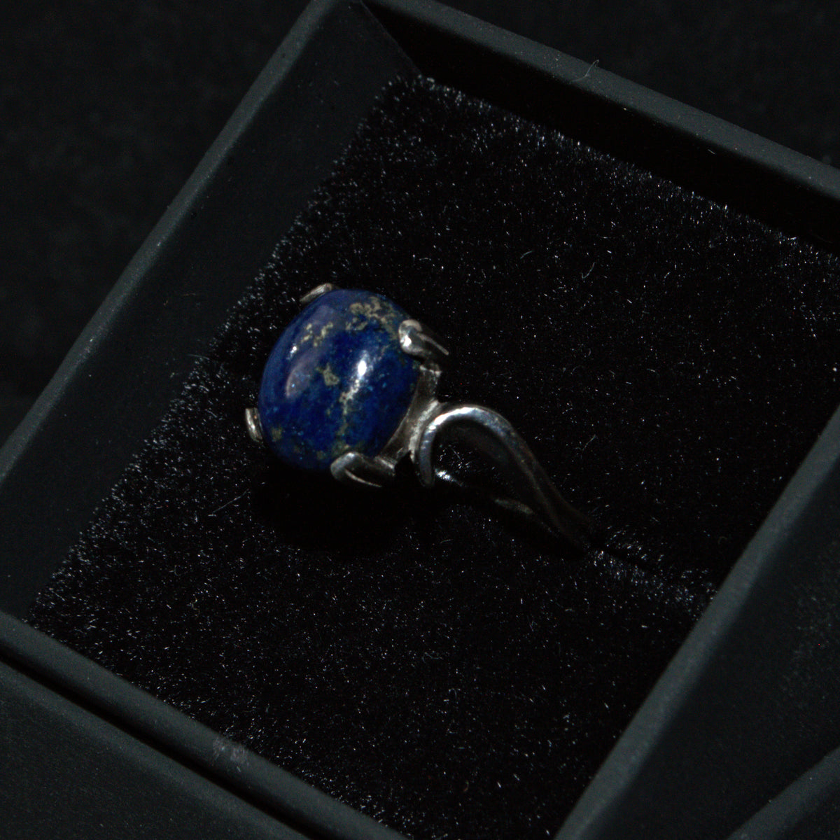 Lapis lazuli daylight on sale ring