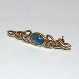 9ct Gold Celtic brooch