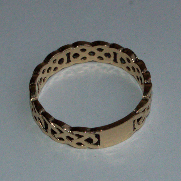 Solid 9ct gold rings