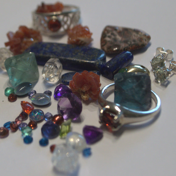 Gemstone jewellery
