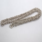 925 kings pattern chain necklace