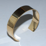 open wide bangle solid 9ct yellow gold