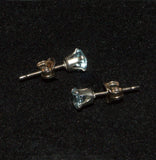 Aquamarine earrings