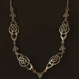 silver Celtic necklace