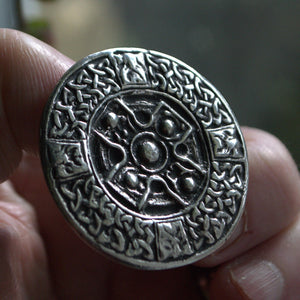 Henderson and Horner Celtic silver brooch