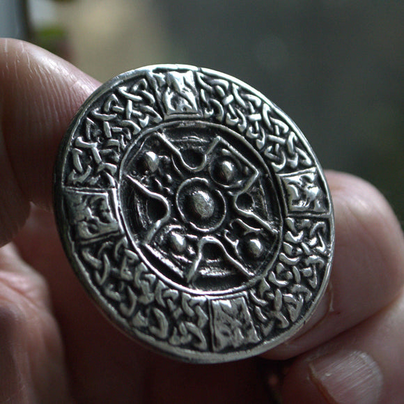 Henderson and Horner Celtic silver brooch