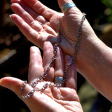 Celtic 925 silver vintage chain necklace