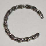 solid silver bangle