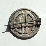 vintage Iona Girls Association silver brooch