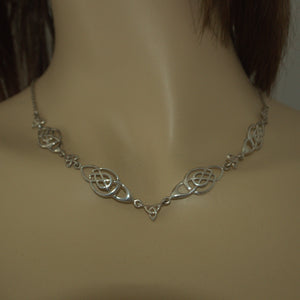 vintage Celtic silver necklace