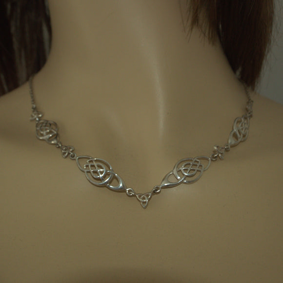vintage Celtic silver necklace