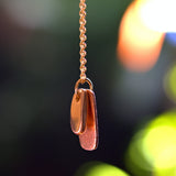 solid 9ct gold ingots pendant necklace