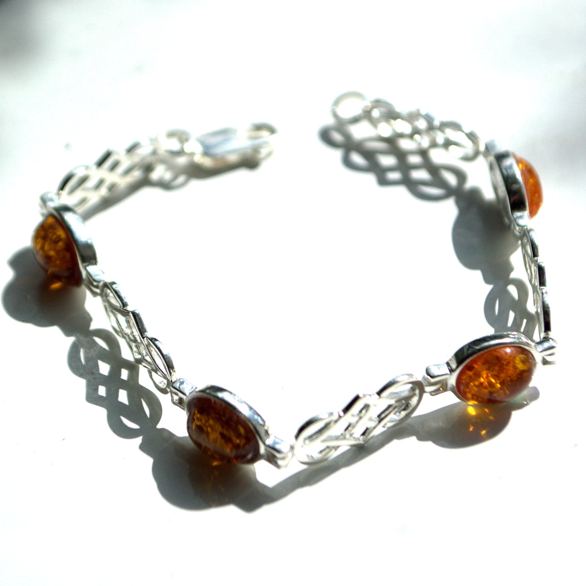 Baltic Amber & Silver Olive Branch Brooch for Women - Touch of Amber -  Hand-Made Baltic Amber Sterling Silver Jewelry