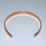 9ct solid red gold bangle