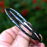 925 silver interconnected boho bracelets