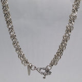 925 chain necklace round multi link