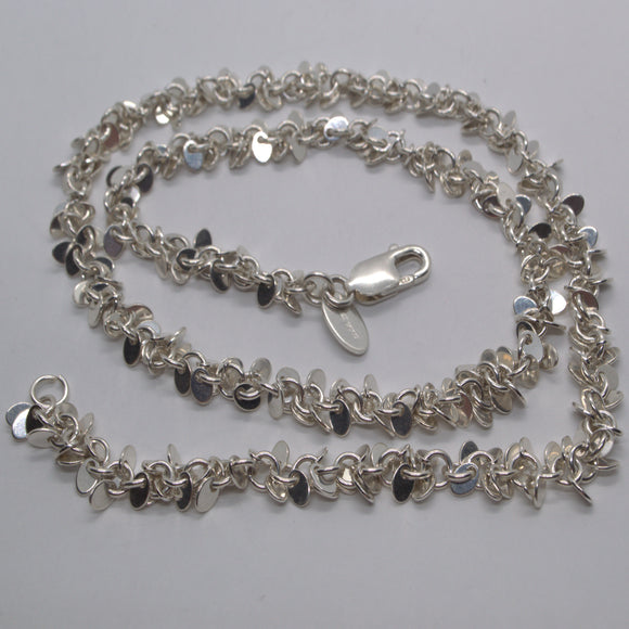 925 multi link chain necklace