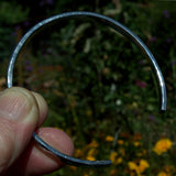 sterling silver open bangle