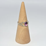 Celtic 925 silver Amethyst ring