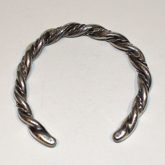 Celtic twisted wire torc bangle