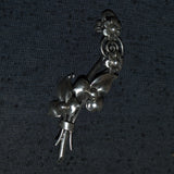 silver nature brooch by Gustav Dahlgren