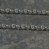 solid sterling silver chain necklace