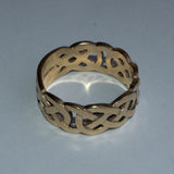 9ct gold Celtic knotwork ring