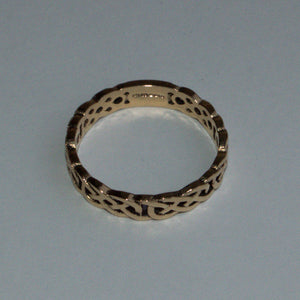 9ct gold hot sale celtic ring