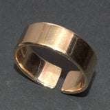 solid 9ct yellow gold open ring