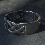 Silver Celtic knotwork band