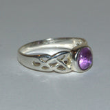 Amethyst-925-Celtic-ring