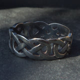 Celtic silver ring