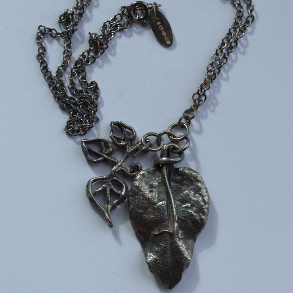 ivy sterling silver pendant necklace