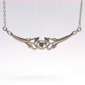 silver Rennie Mackintosh style necklace