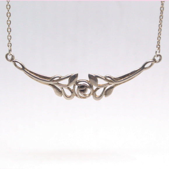 silver Rennie Mackintosh style necklace