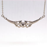 silver Rennie Mackintosh style necklace