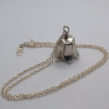 sterling silver bluebell pendant necklace