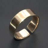 9ct solid gold open ring