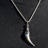 sterling silver claw and ball pendant