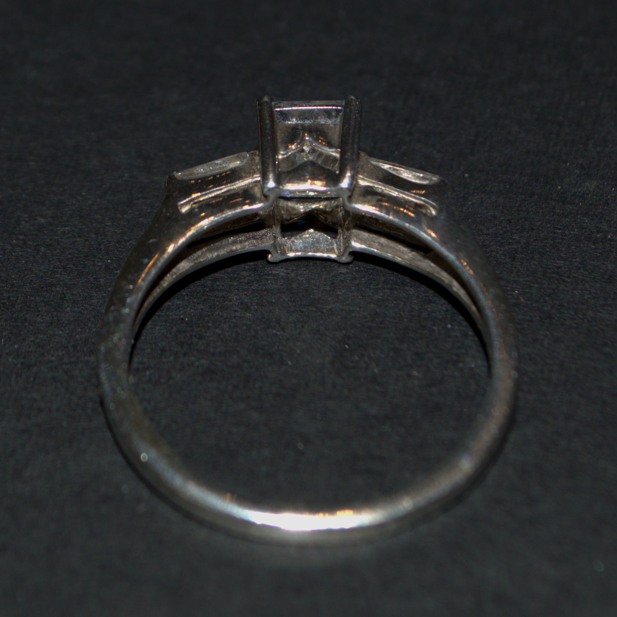 Art deco silver best sale ring