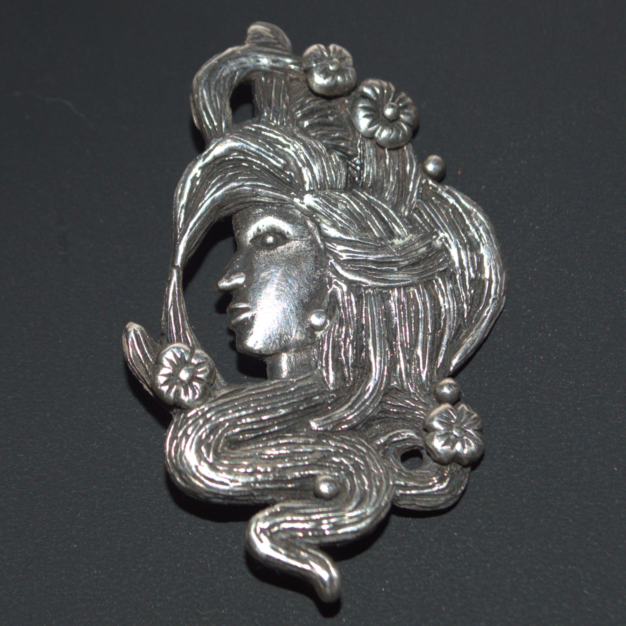 Silver brooch pin cheap